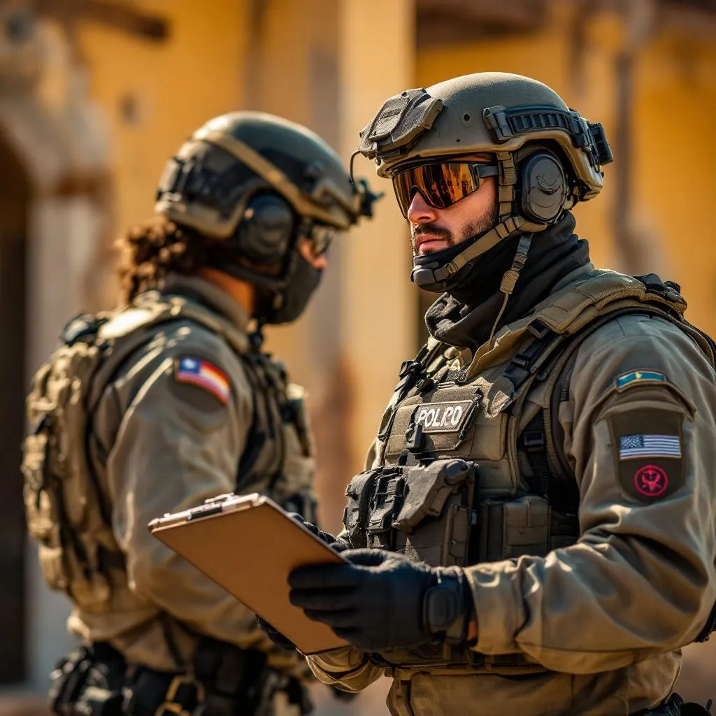 Escolta profesional CPO realizando protección ejecutiva durante un operativo de seguridad en México