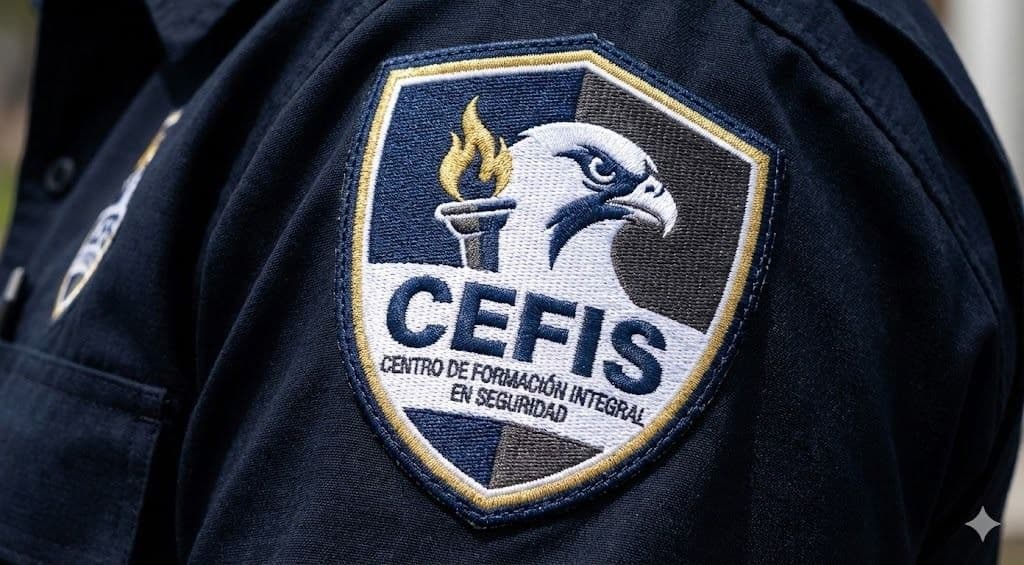 Escudo CEFIS con águila real